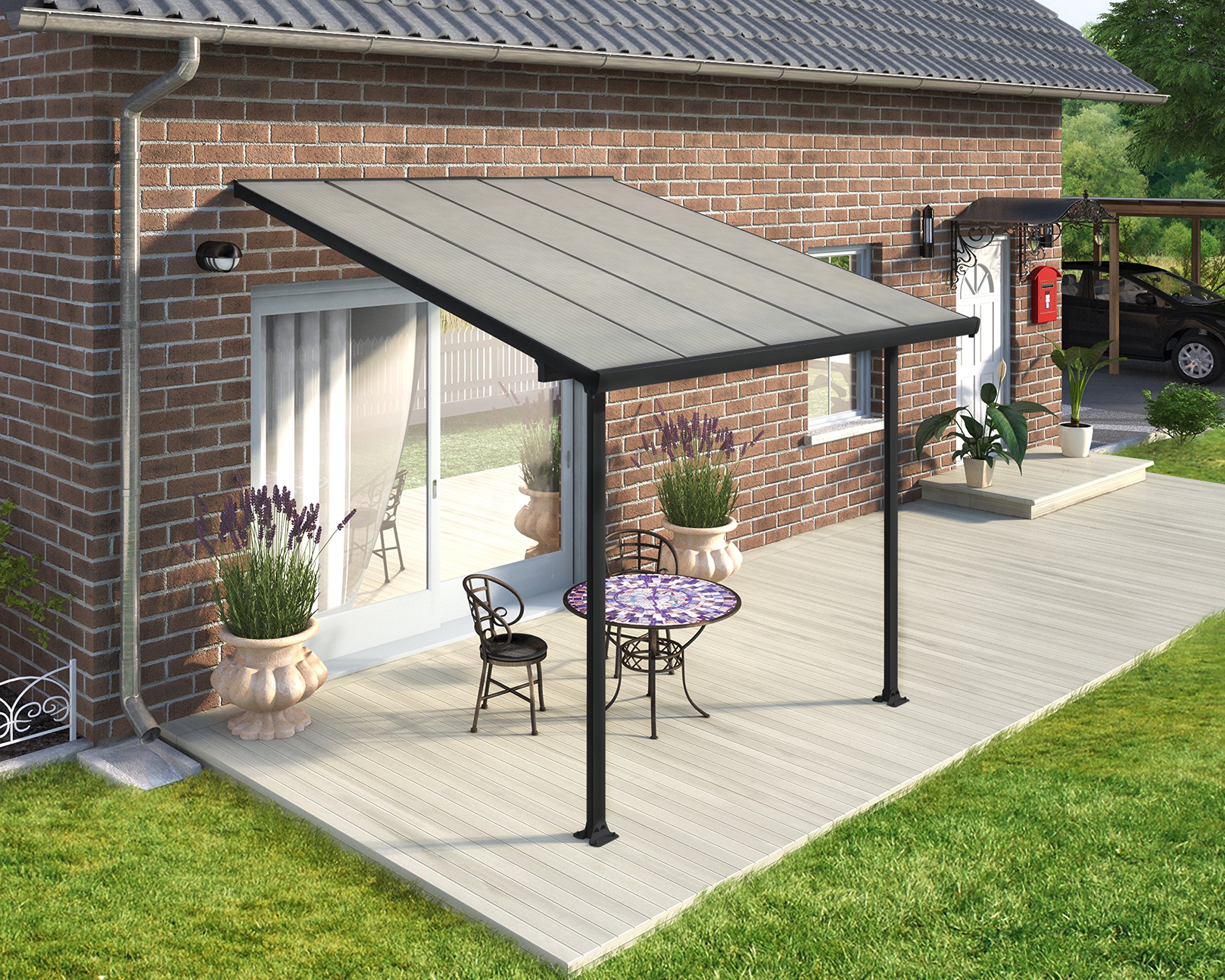 Buy Palram Canopia Pergola Patio Cover Feria 3x3.05 m with Robust