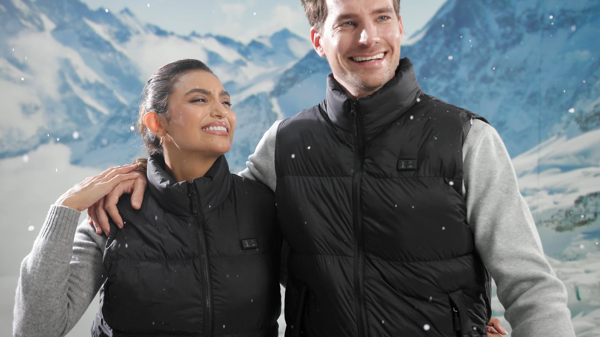 Gilet Riscaldato Trunera 21 Zone, Batteria 20000mAh, Lavabile, Per Uomo E Donna, Nero
