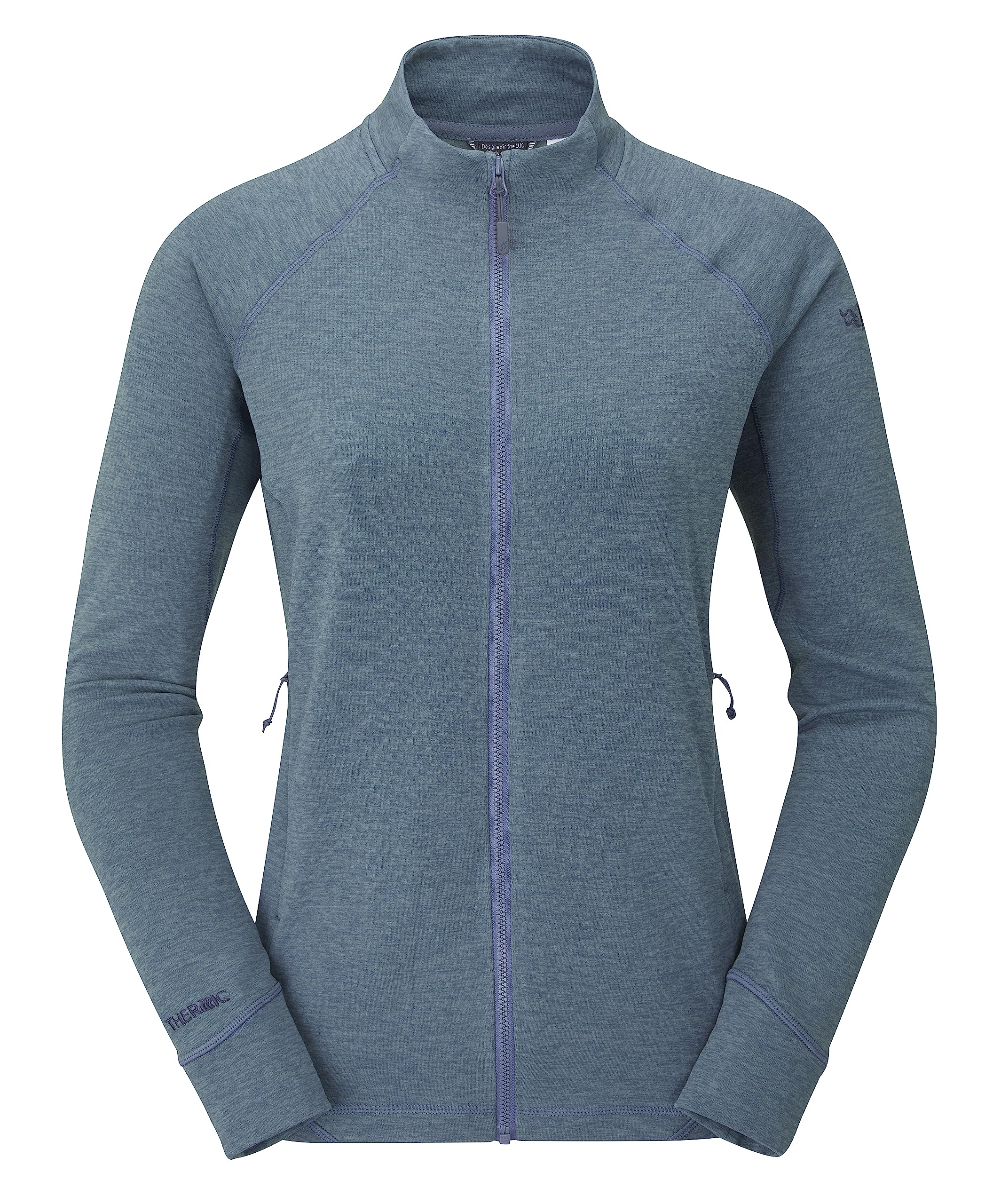 Rab Women's Orion Blue Nexus Jacket - Lightweight Fleece Coat For Hiking, Trekking, & Climbing - Large