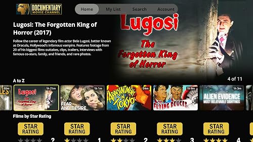Documentary Movie Channel – vue 7