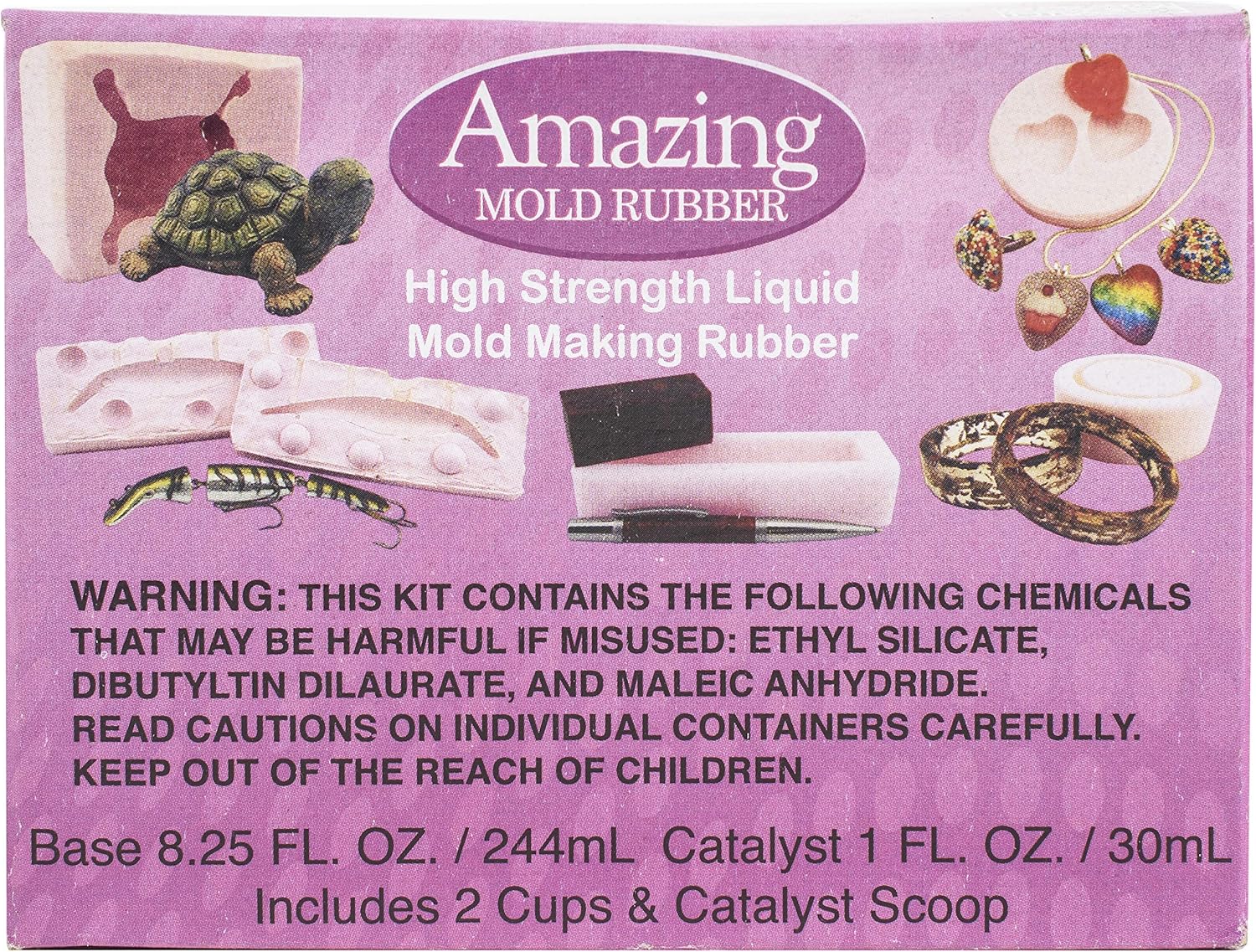 Alumilite Amazing Mold Rubber (0.75 lb 2 Part Kit) Tin