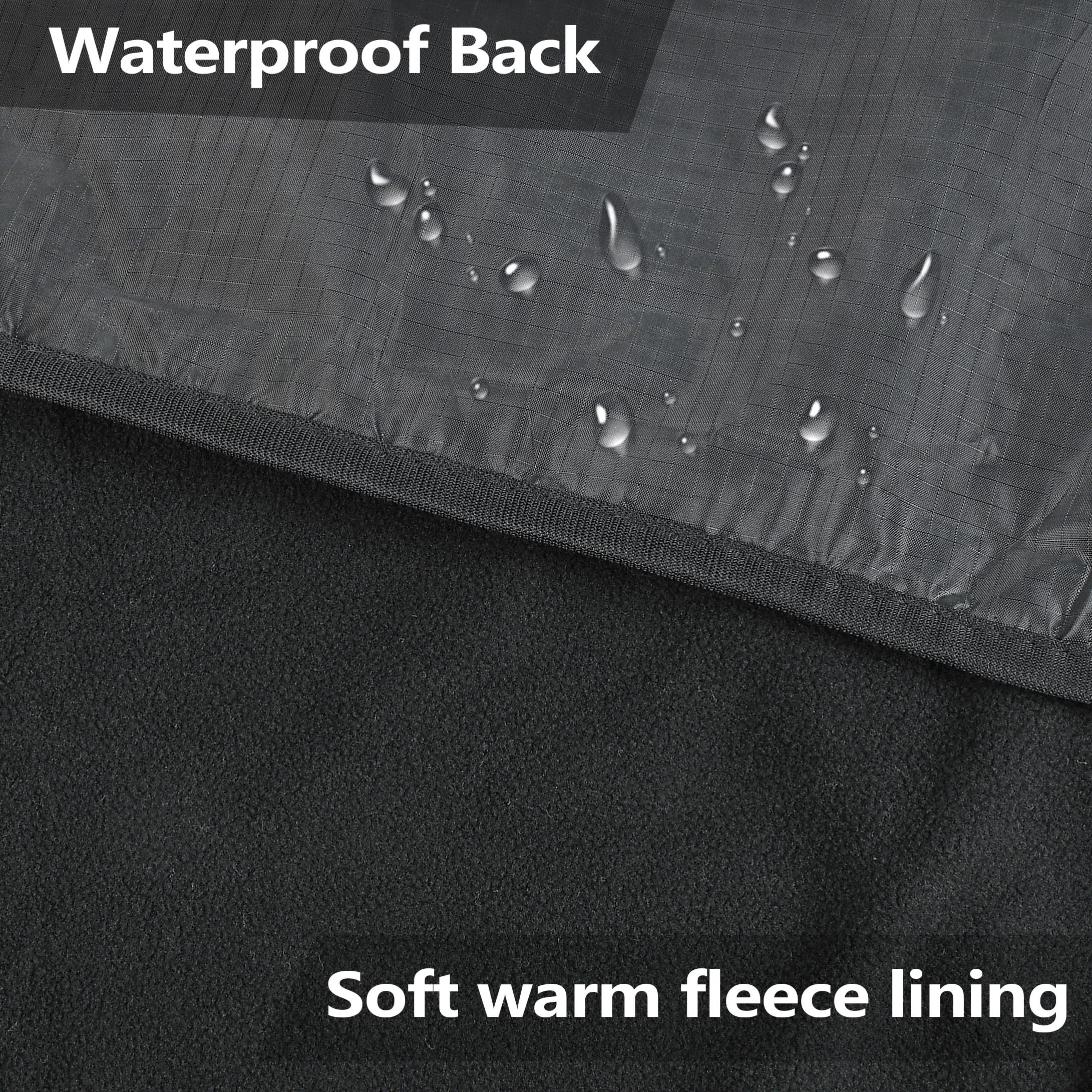 Catalonia Waterproof Stadium Blanket, Windproof Wearable Poncho for Football Sideline & Sports Events for Fans, Portable, Durable Outdoor Blanket for Camping & Tailgating