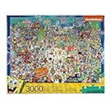 Spongebob Squarepants Puzzle (3000 Piece Jigsaw Puzzle) - Officially Licensed Spongebob Merchandise & Collectibles - Glare Free - Precision Fit - 32 x 45 Inches
