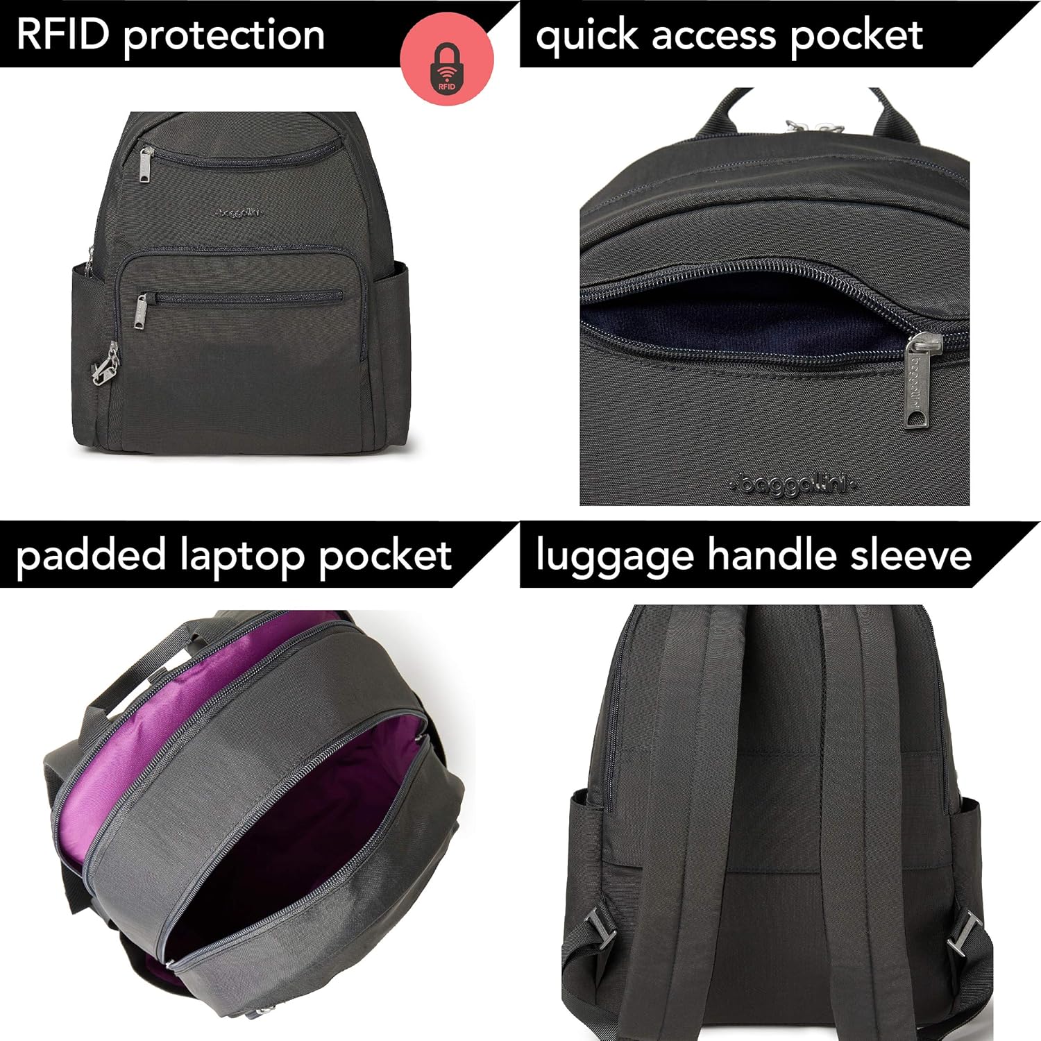 Hоlіdау Dеаlѕ 🛒 Baggallini All Over Laptop Backpack