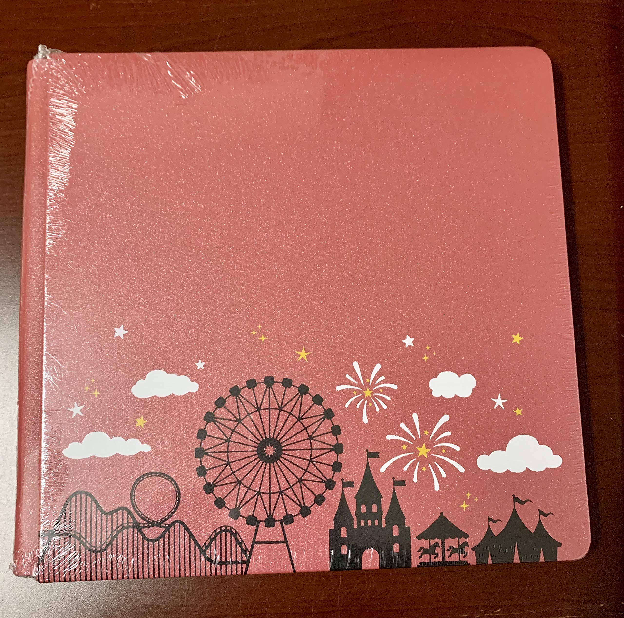 12x12 Cinnamon Sparkle Magic Await Album Cover Amusement Theme