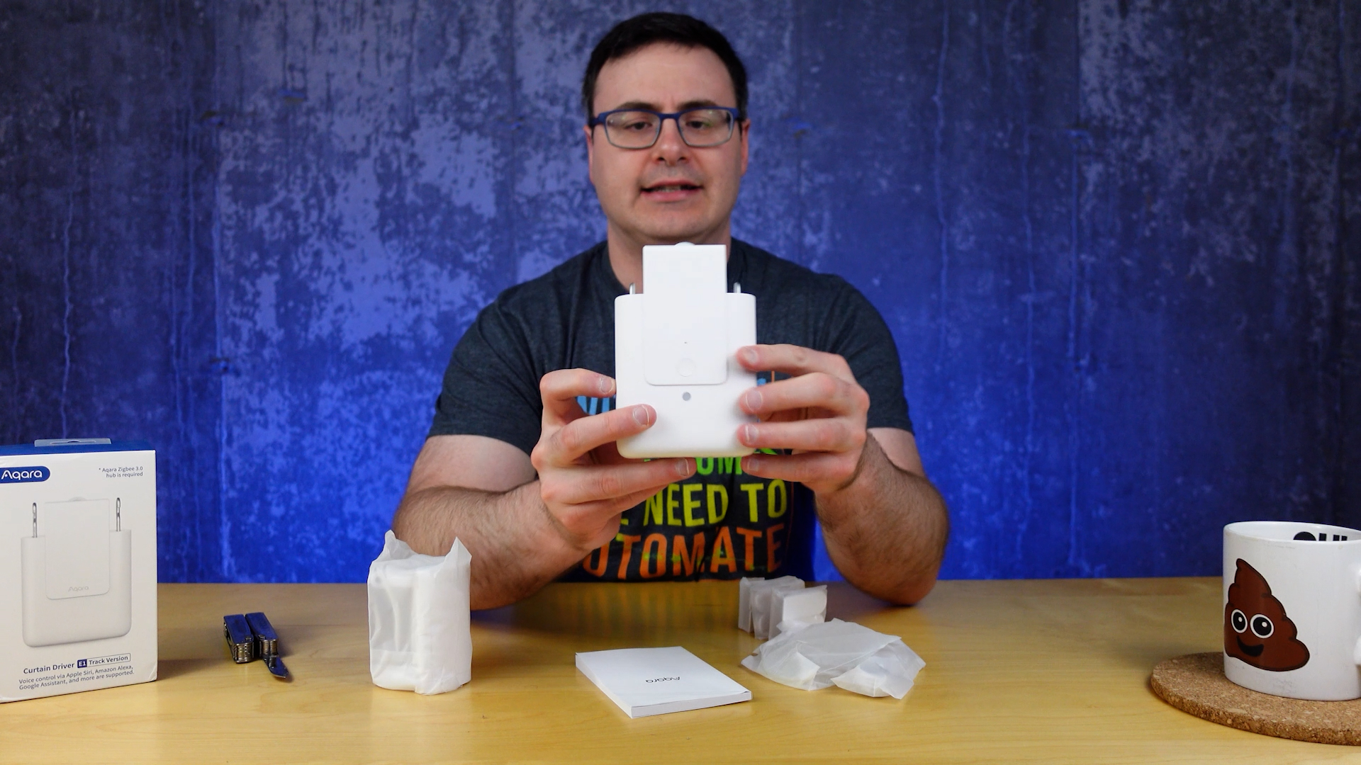 Watch Aqara E1 Curtain Driver Unbox and Showcase on Amazon Live