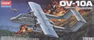 Academy OV-10A Bronco Light Armed Reconnaissance Aircraft Plastic Model Kit, 1/72 Scale
