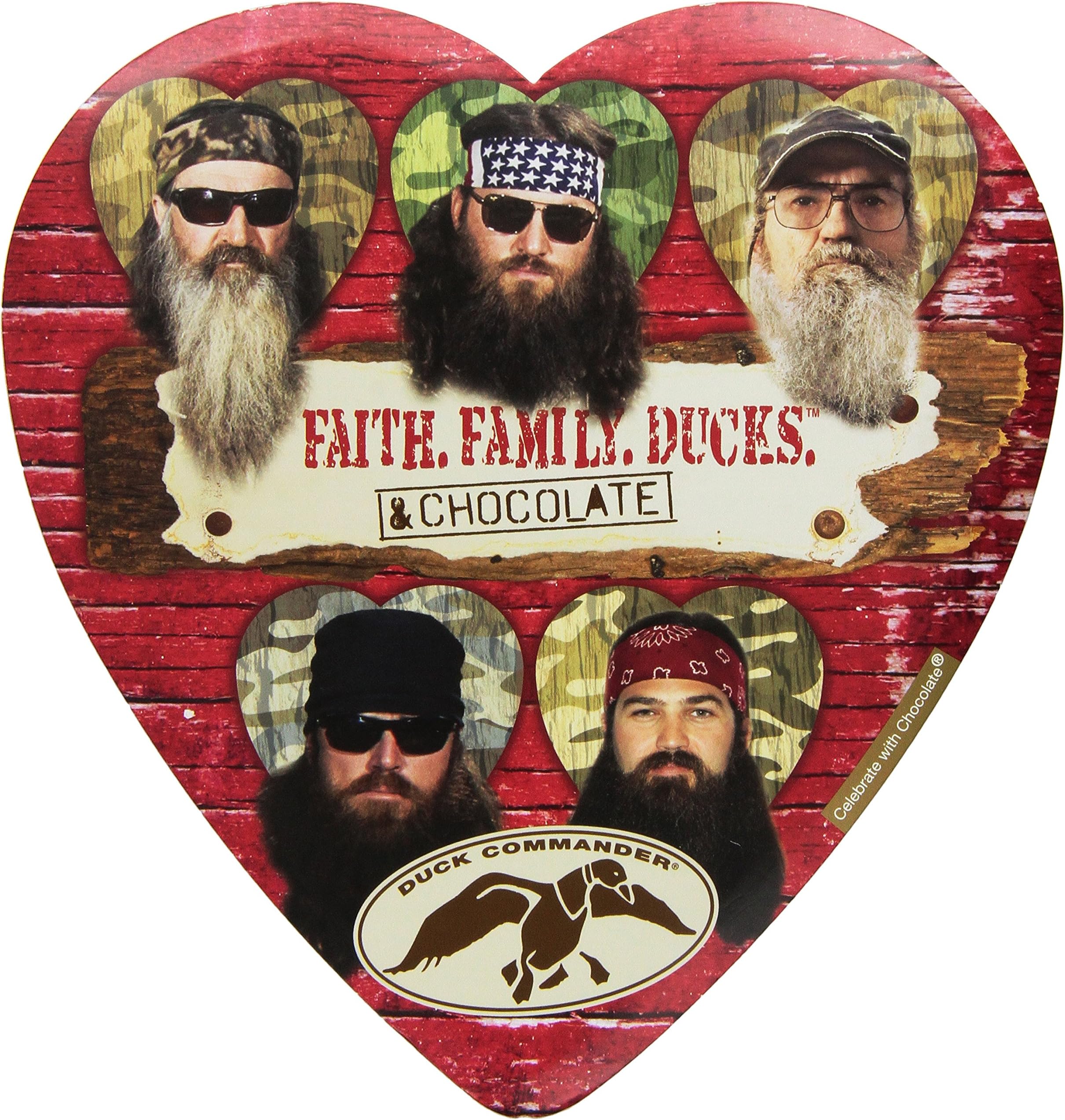 Duck Dynasty Duck Commander Valentine's Day Candy 6.8 Oz.