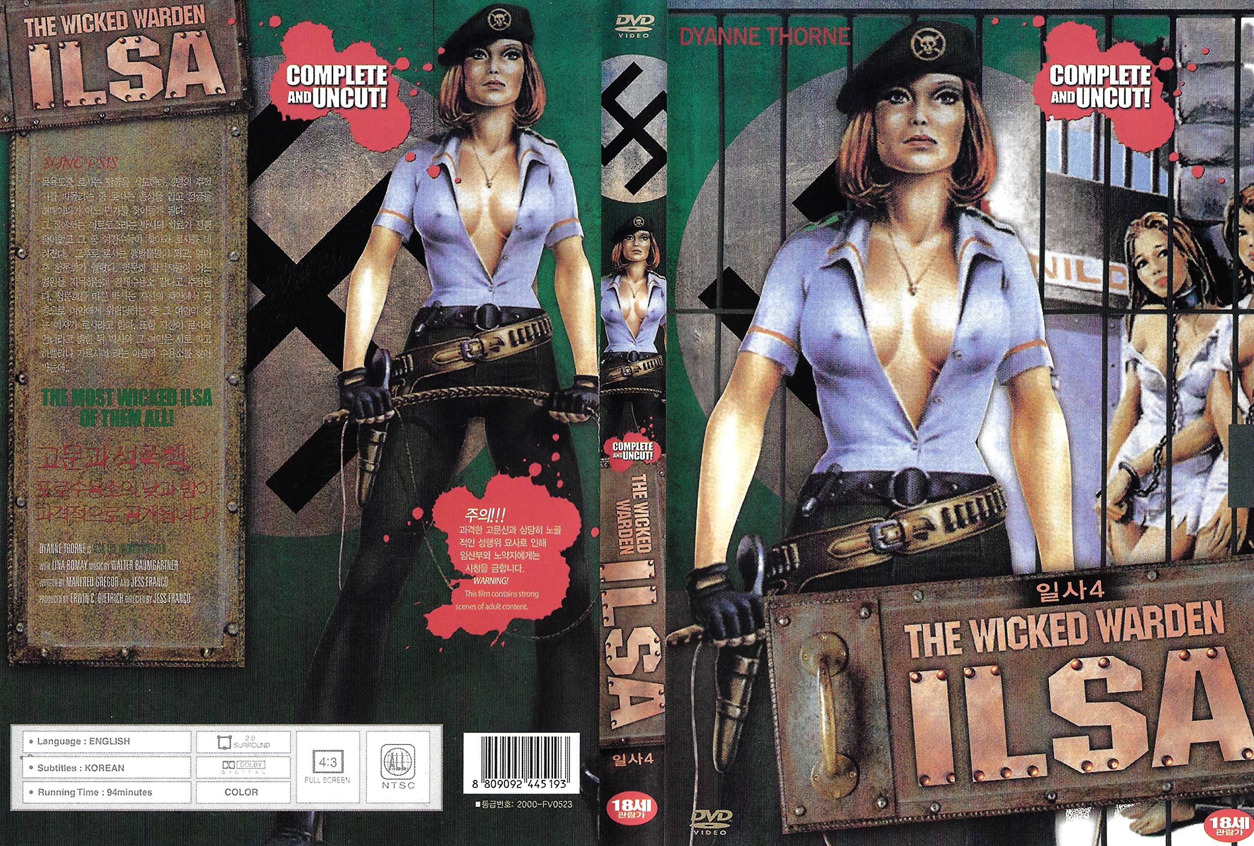 The Wicked warden Ilsa: Amazon.co.uk: DVD & Blu-ray