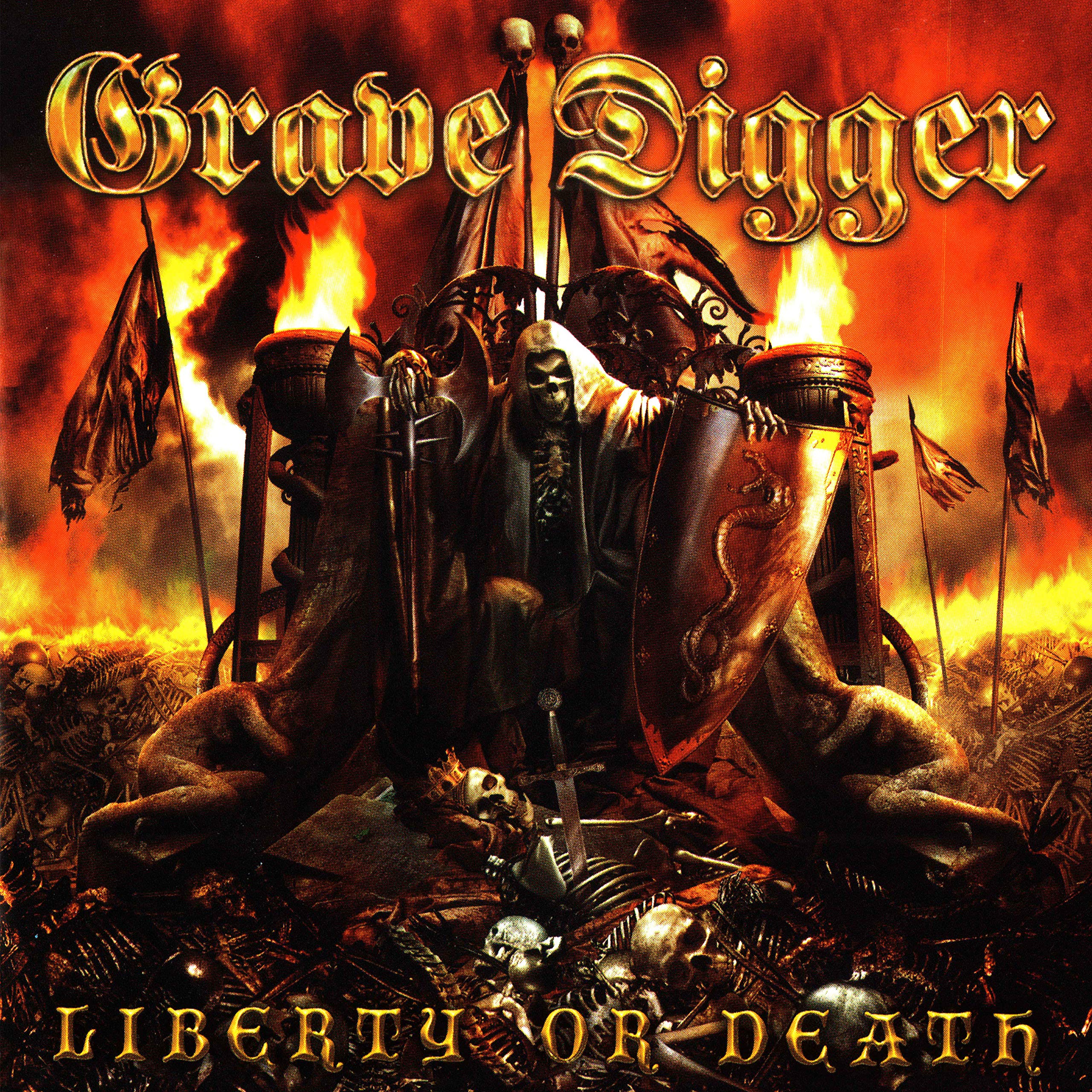 Liberty Or Death (Red/Black Splatter) [VINYL]