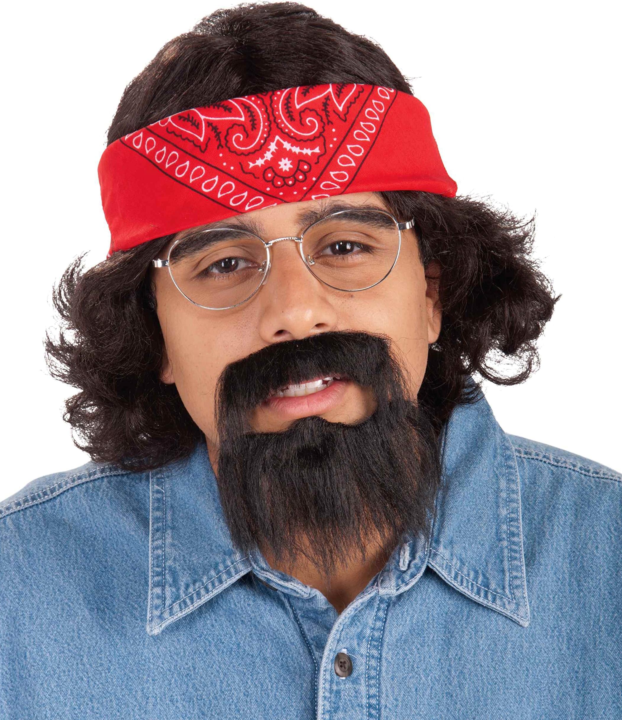 Rubie's Forum Novelties Men's Chong Costume Kit with Bandana Wig and