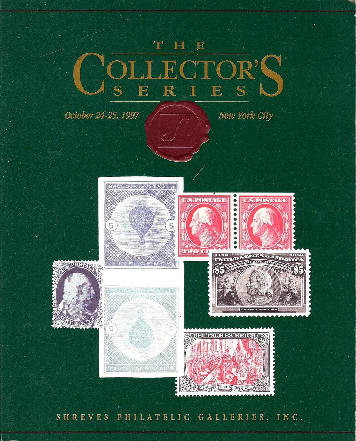 The Collector's Series (Stamp Auction Catalog) (Shreve's Philatelic