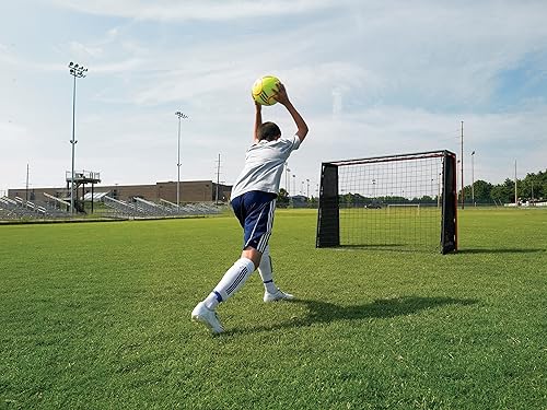 Miniatura 10 de Goalrilla Striker - Entrenador de rebote de fútbol con red de rebote y portería de doble cara, ultra sensible, tamaño grande