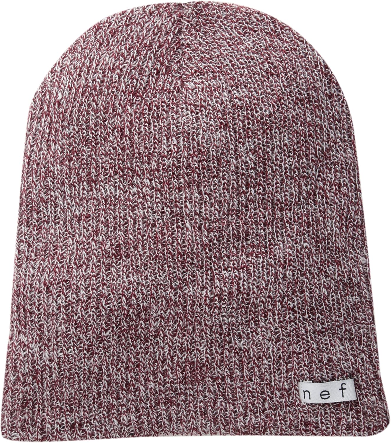 NEFF Men's Daily Heather Beanie, Black/Blue, One Size: Clothing