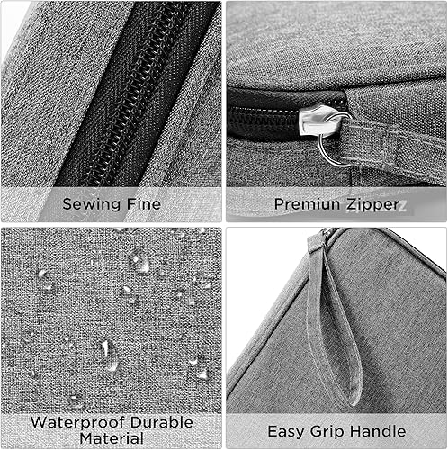 Miniatura 4 de Zannaki - cartuchera de gran capacidad para marcadores, lápices, lapiceras, papeles y sobres de carta, portador para billetera, diario, secundaria