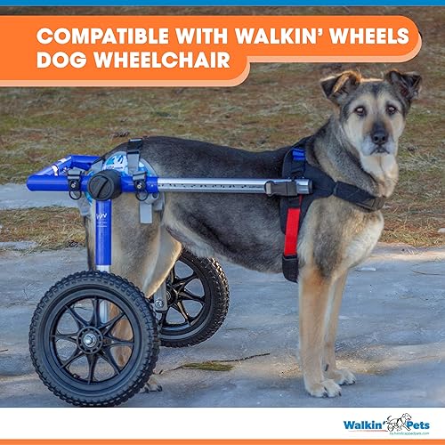 Miniatura 6 de Walkin' Warrior - Arnés trasero para perro para movilidad, asas ajustables, arnés para perros mayores y mascotas que se recuperan de una cirugía