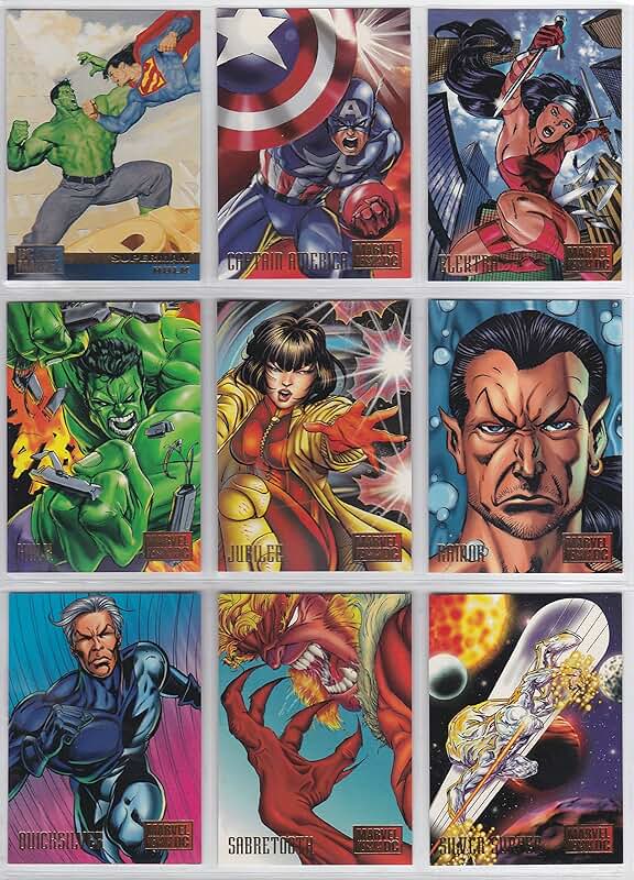 DC Trading Cards Sets