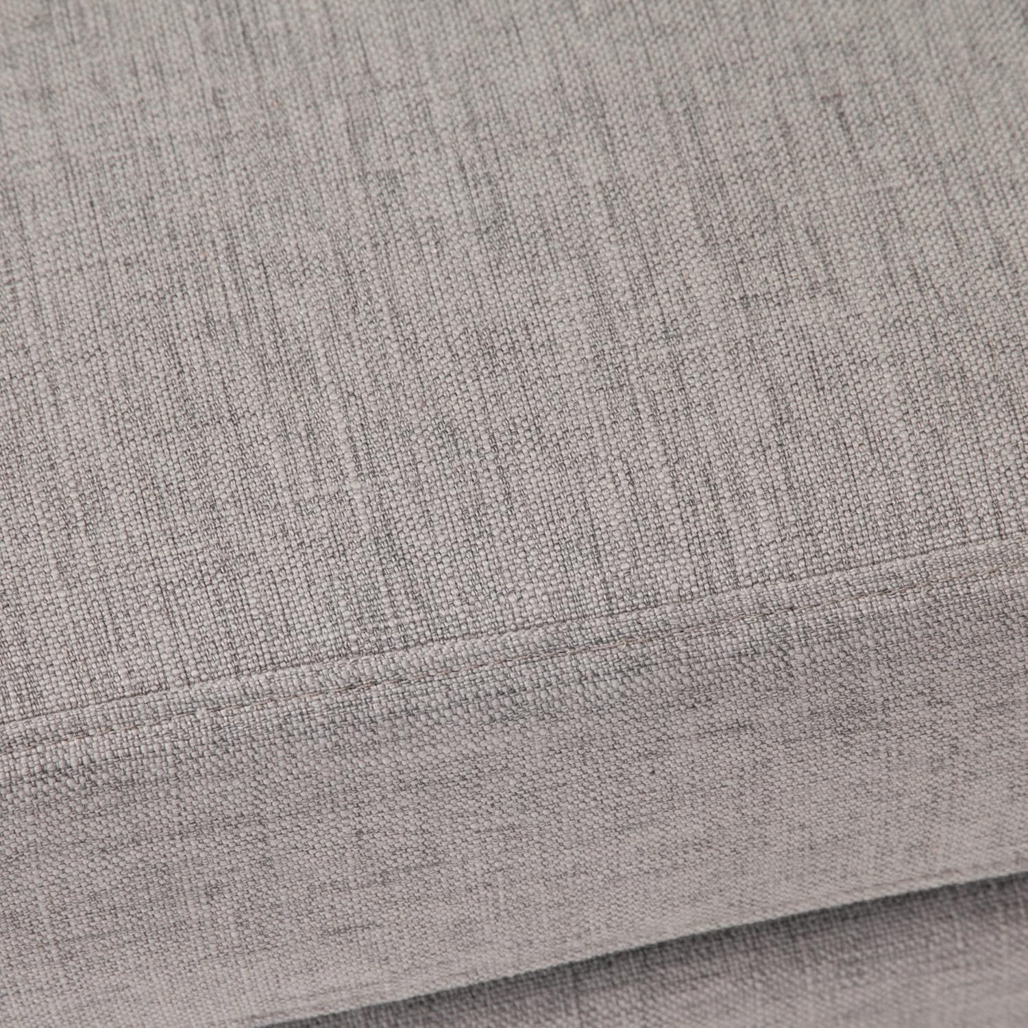 Christopher Knight Home Rosella Fabric Ottoman, Ash Grey : Home & Kitchen