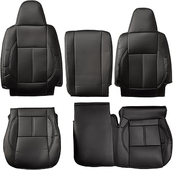 viz Toyota Hi-Ace Van 200 Series DX / DX-GL Package Seat Cover, Front Only, Black