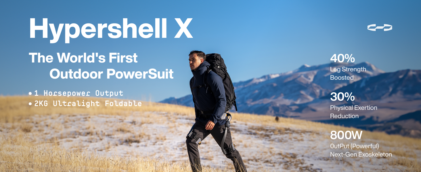 Amazon.com: Hypershell X Pro AI-Powered Wearable Exoskeleton(Anti