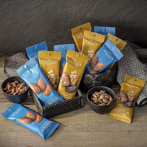 Miniatura 47 de Sahale Snacks - Mezcla glaseada de nueces de macadamia, anacardos, vainilla y mandarina, 1.5 onzas (paquete de 18)