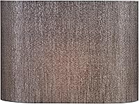 Vista 2 de Aspen Creative 37003 Pantalla de lámpara de araña ovalada contemporánea con forma de araña en gris plateado oscuro, 15 1/2 pulgadas de ancho