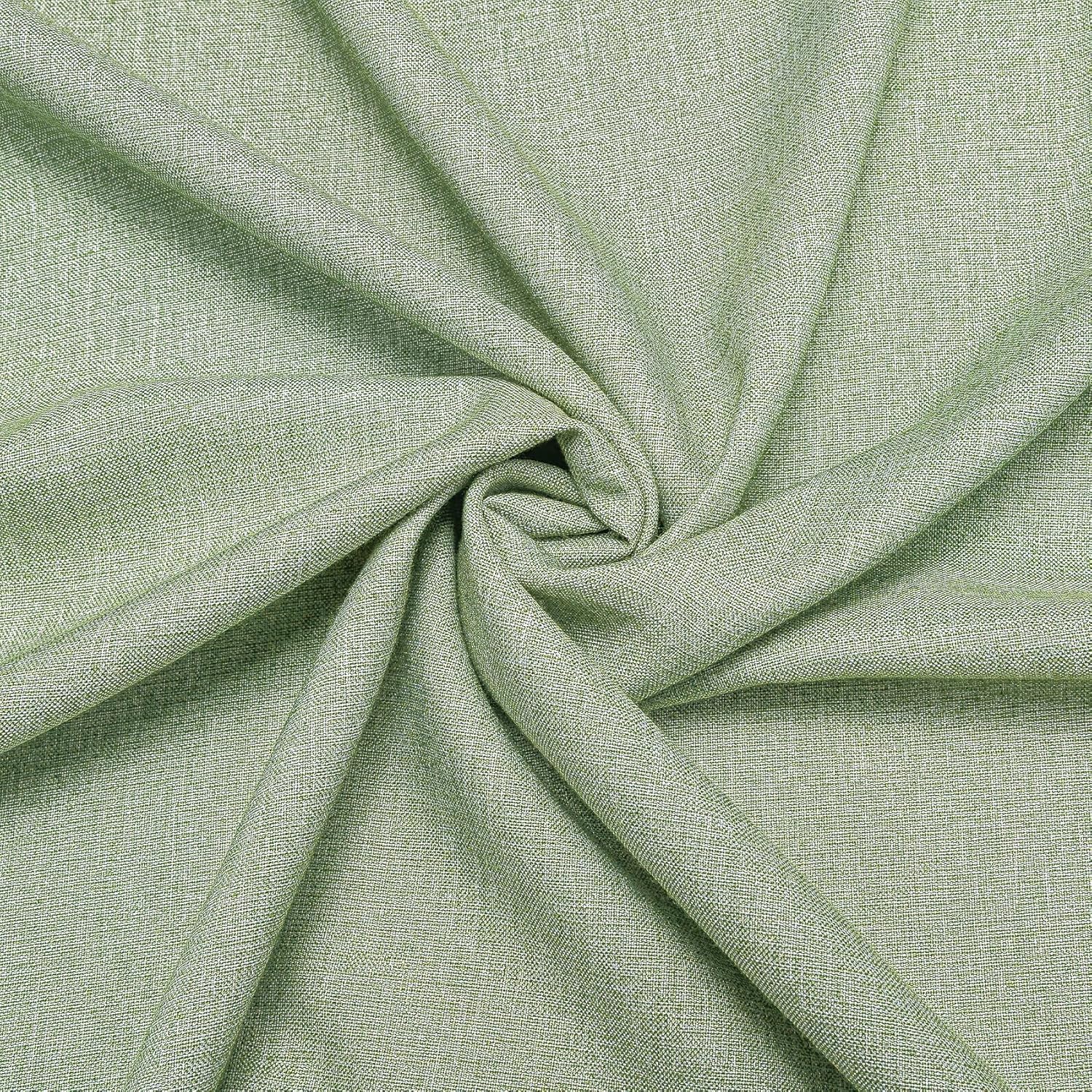 Mens Linen Shirts Casual Long Sleeve Button Down Shirt Untucked Regular Fit Contrast Collar Dress Shirt with Pocket - Image 5