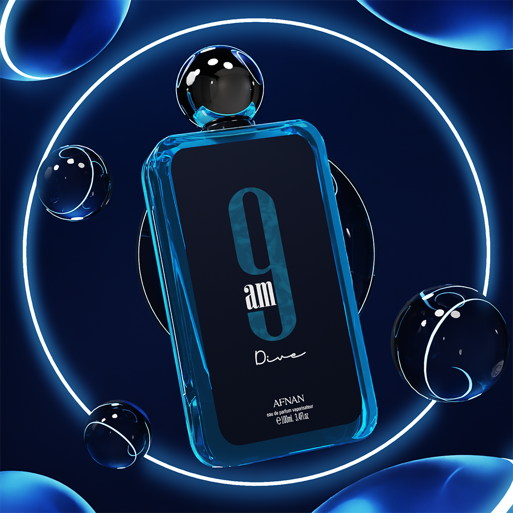 AFNAN 9 am 香水 90ml UAE 9 AM by Afnan Perfumes - Elegant Citrus & Floral Fragrance
