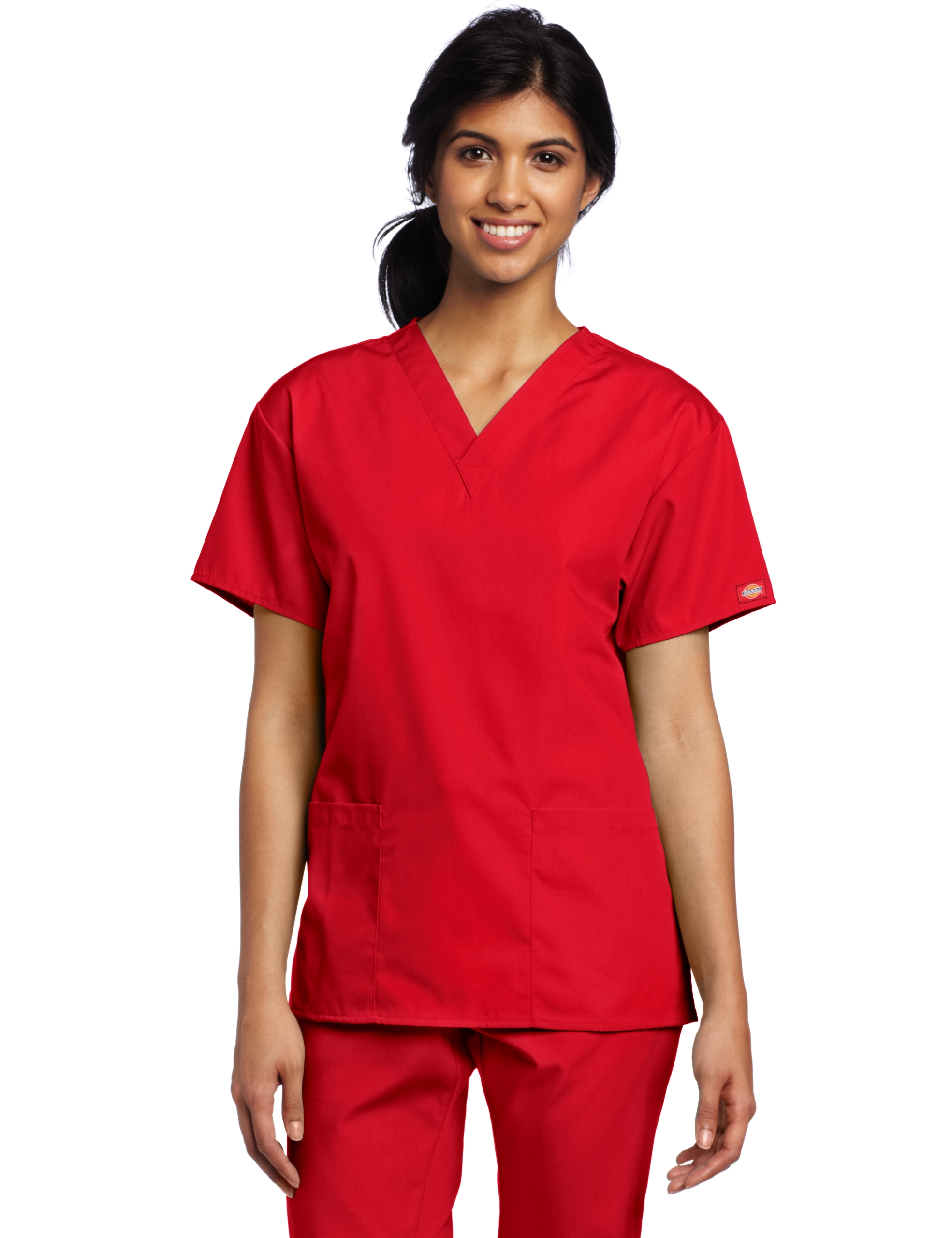 Dickies Scrubs Women's Classic V-Neck Top