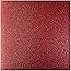 CraftMore Card Stock, 12 by 12 Inches, Red Glitter, 10 Sheets