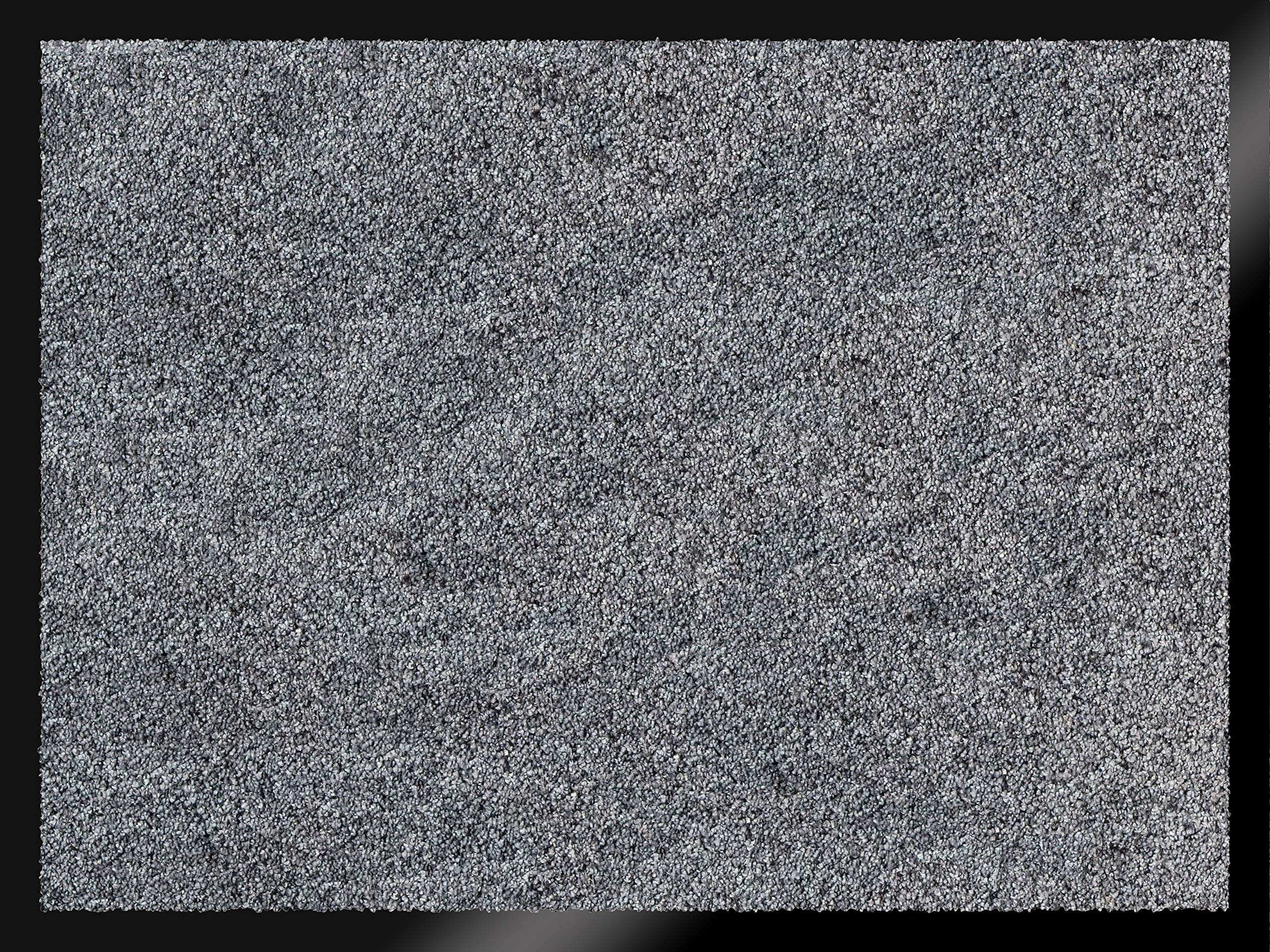 ID Mat Soft Alfombra, Gris Oscuro, 60x80x0,9 cm