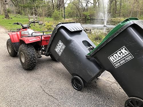 Miniatura 2 de Gancho de basura montado en bola de una sola lata de fabricación estadounidense con acoplador de lata - por Garbage Commander