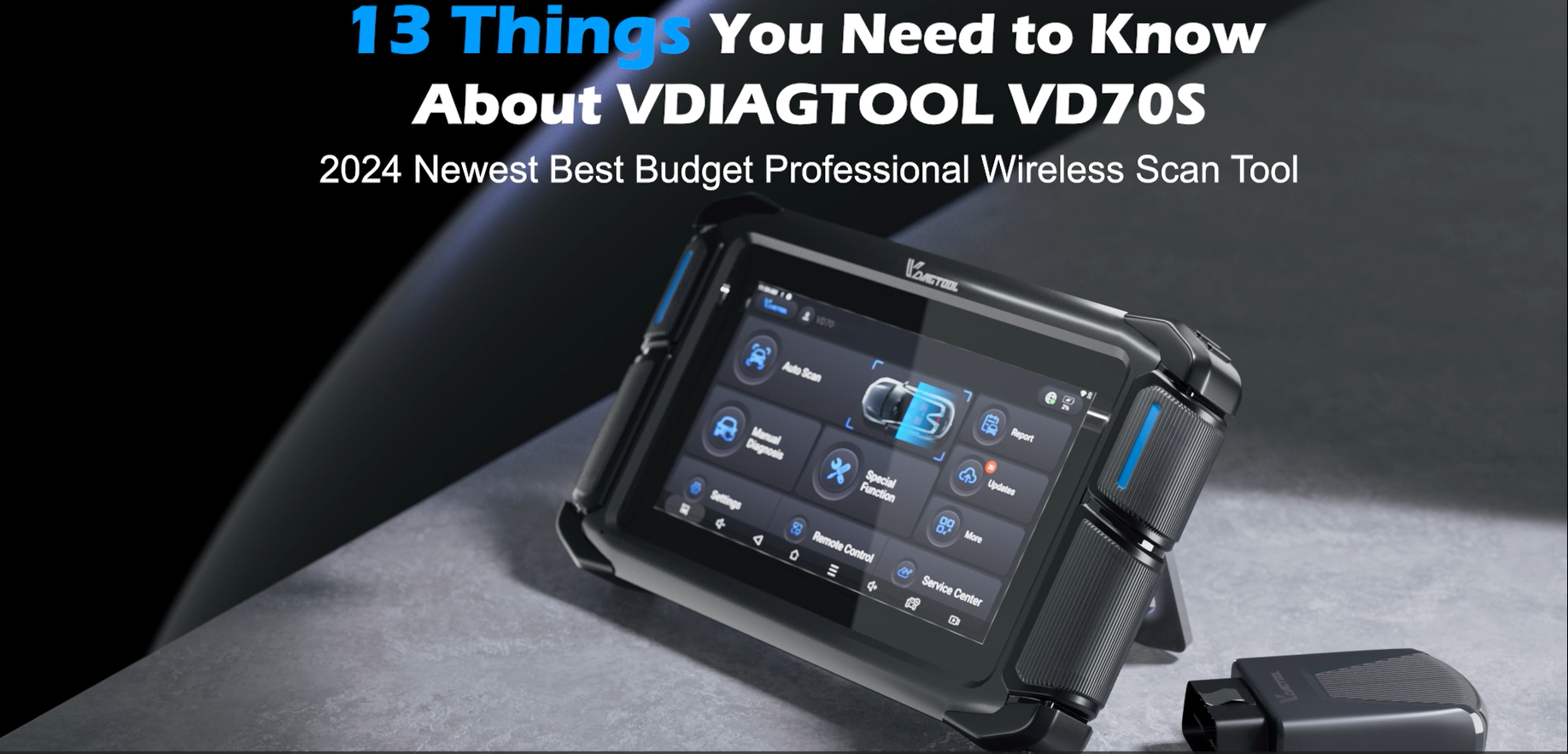 Amazon.com: Bidirectional Scan Tool VDIAGTOOL VD70S, 2026 Wireless