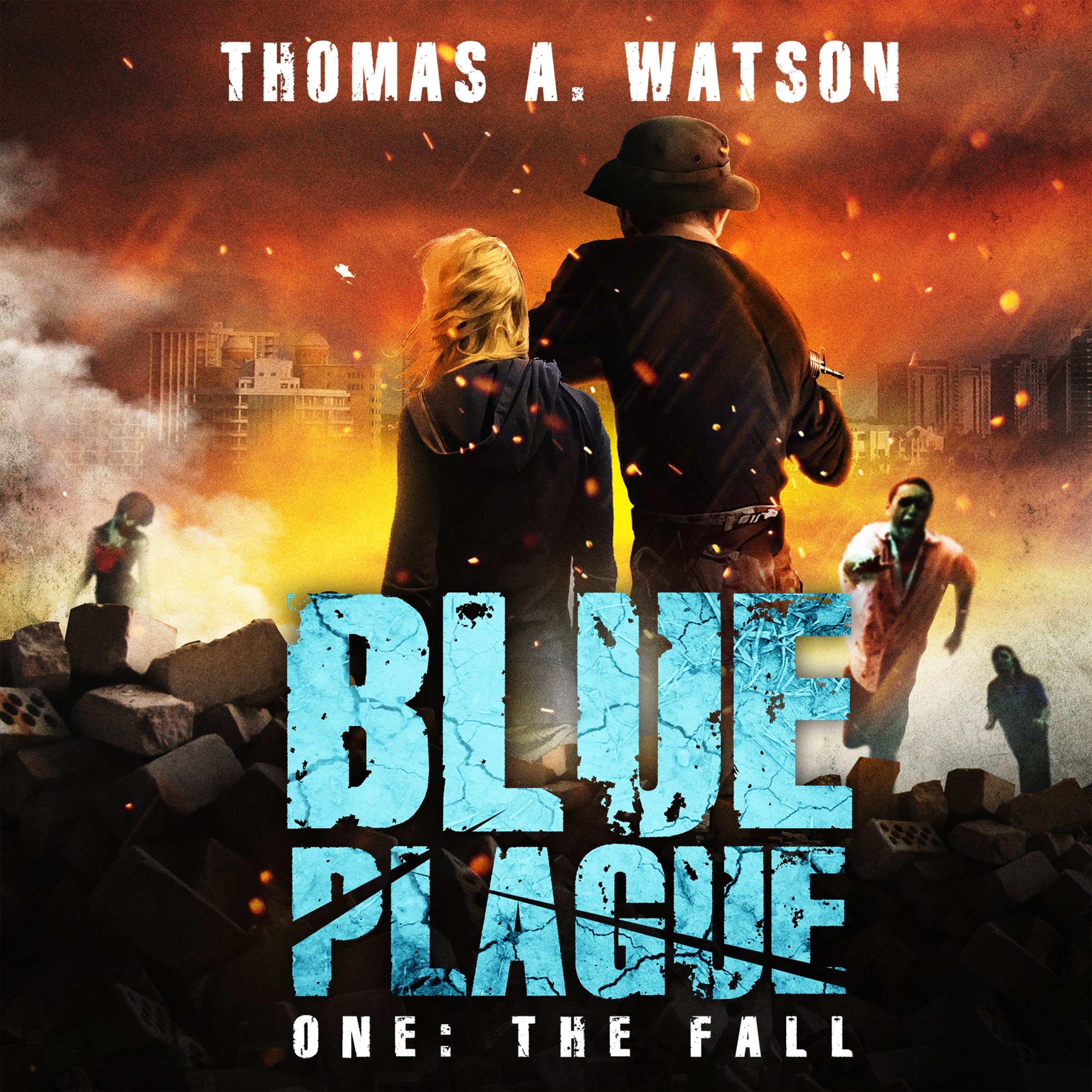 Cover art for Blue Plague: The Fall