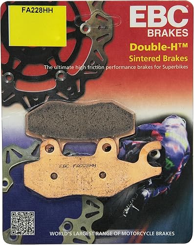 EBC Brakes FA228HH Juego de pastillas de freno de disco, negro, talla única