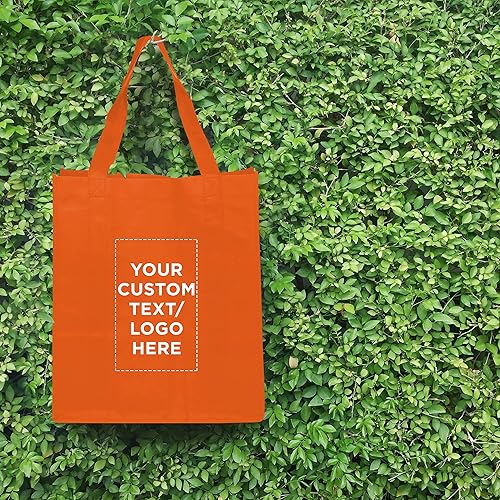 Miniatura 7 de DISCOUNT PROMOS Bolsas reutilizables para comestibles asa grande bolsa de compras de tela resistente