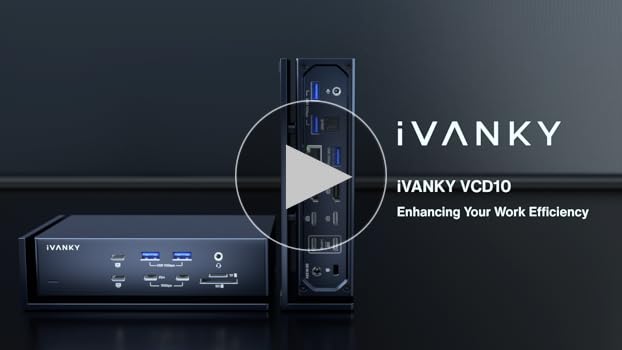 iVANKY FusionDock Max 1 Compatible with Thunderbolt 4, 20-in