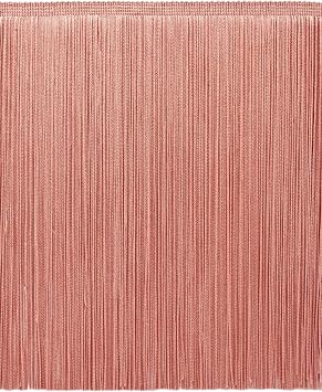 DECOPRO 12" 30.5cm Long Solid Chainette Bullion Fringe Trim Style# CF12 Rose Pink #07 Rose Pink Sold by The Yard 36"/3 ft/0.9m