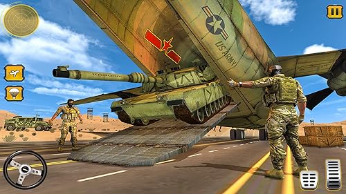 Avião de transporte de veículos do exército