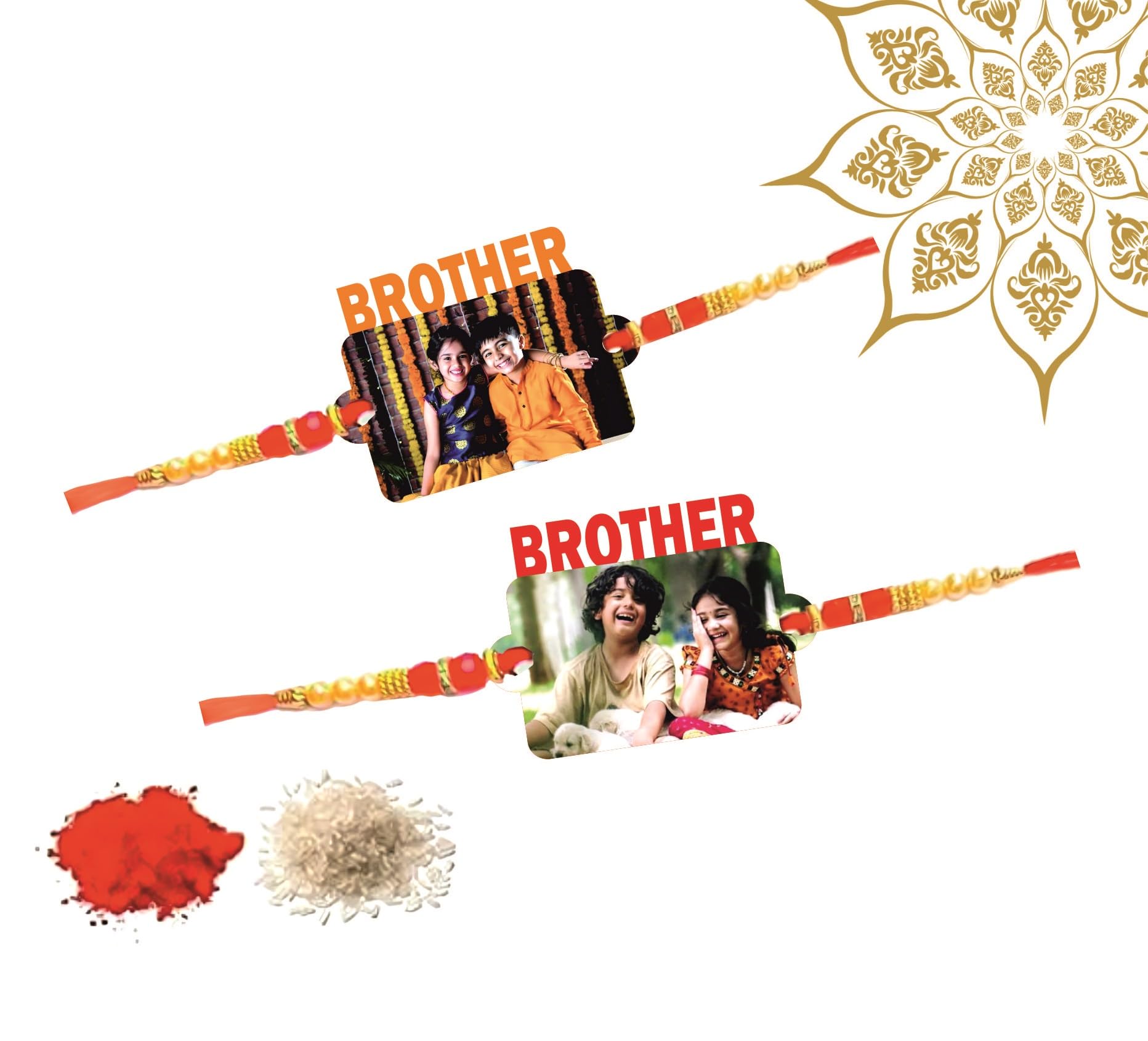 DONT JUDGE ME Personalized/Customised Designer Photo Rakhi for Brothers - Raksha Bandhan Gift For Men, Pack Of 2 (B0D99Z81R6) Amazon Price History, Amazon Price Tracker