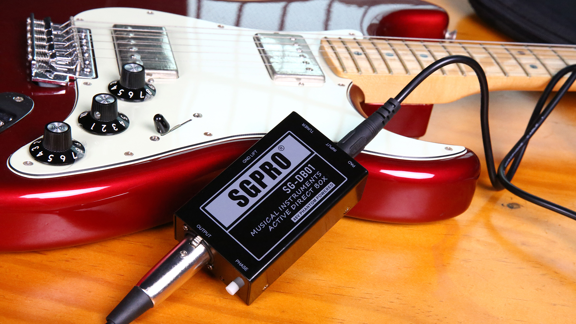 Amazon.com: SGPRO Active Direct Box, Recording Signal DI Box for