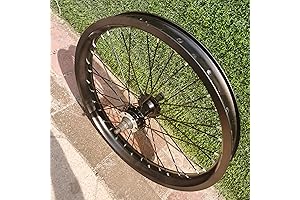 20 Inch Bike Rear Wheel - Heavy Duty, Double Wall Aluminum Alloy