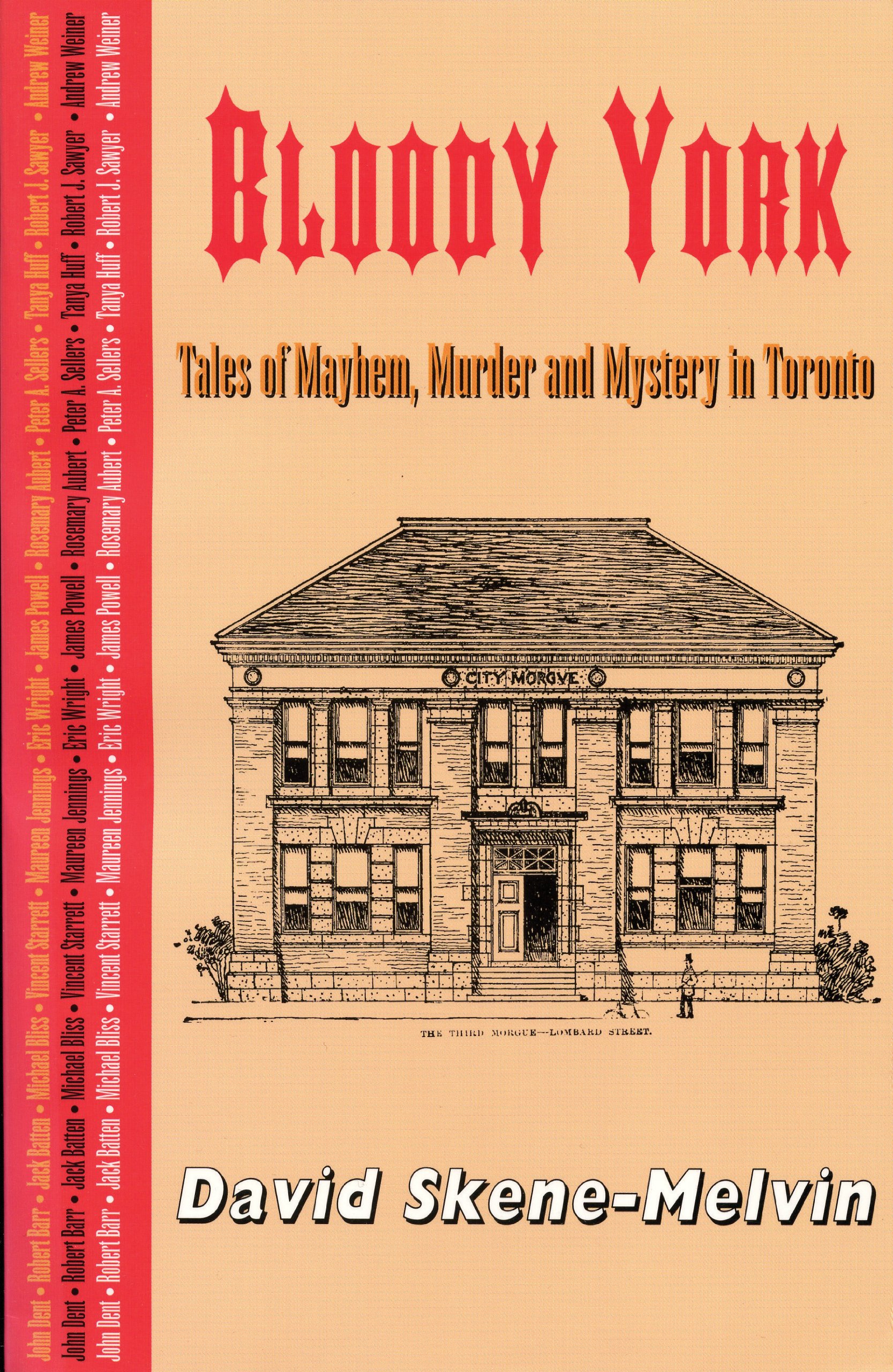 Cover of Bloody York: Tales of Mayhem, Murder, and Mystery in Toronto