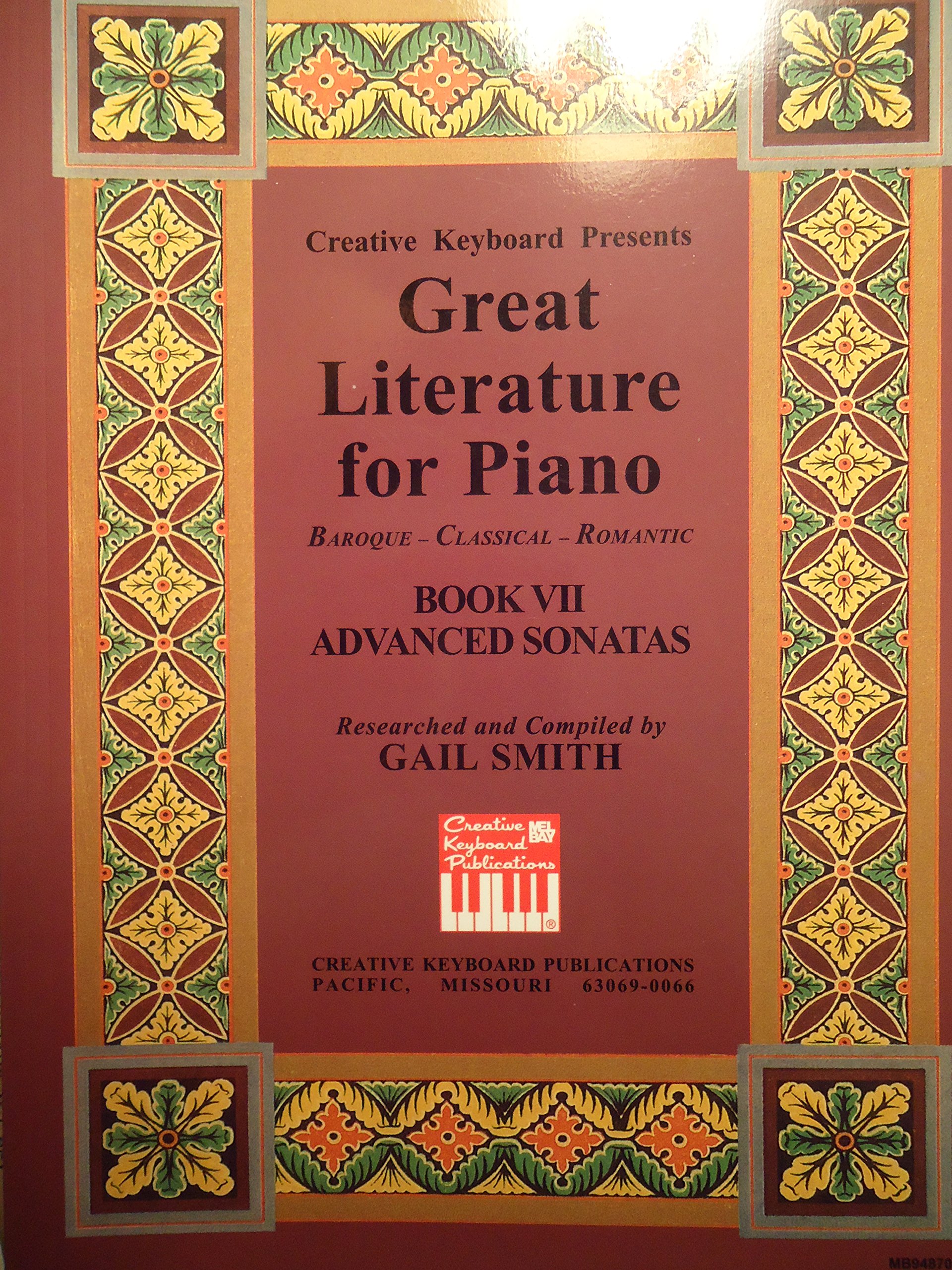 Great Literature for Piano Book 7 - Édition de prestige pour pianistes