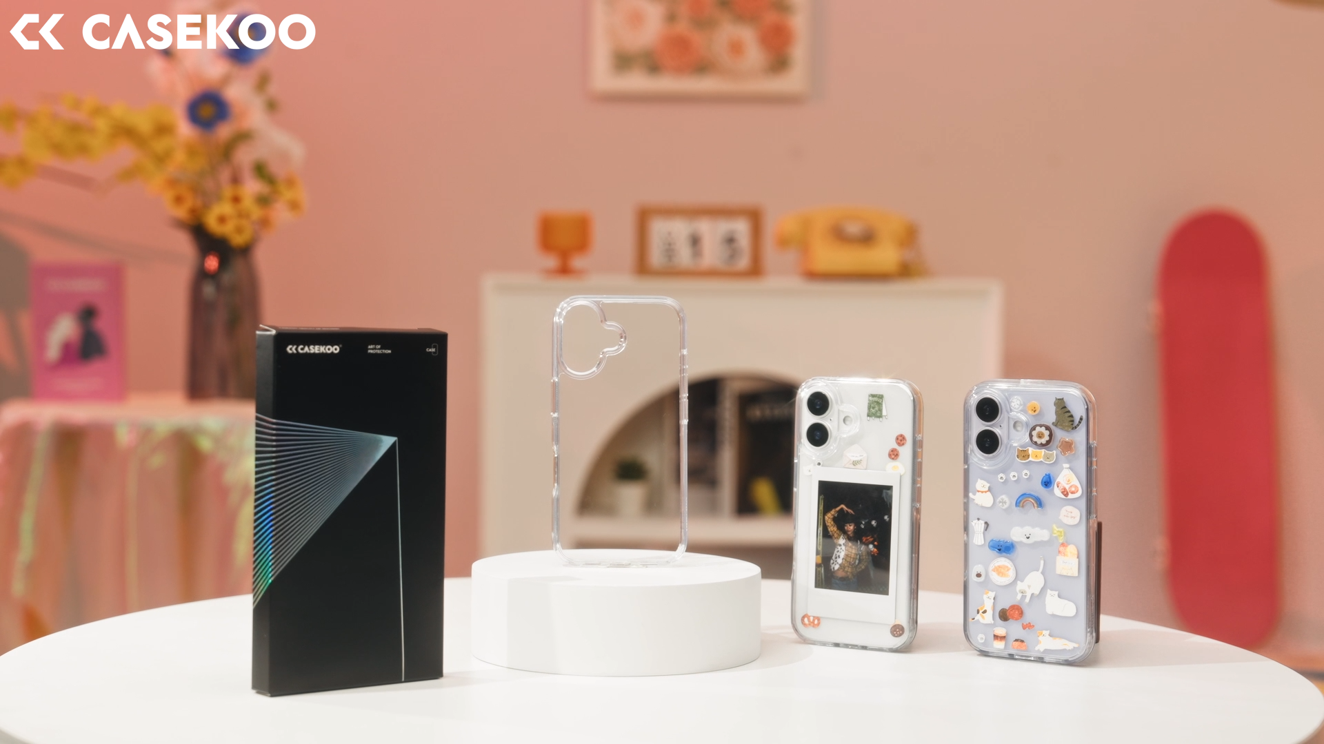 Amazon.co.jp: 【米軍MIL新規格・極々透明感】CASEKOO iPhone 17 用