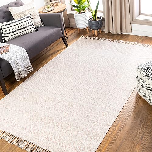 Mark&Day - Alfombras de área, 6 x 9 pulgadas, estilo bohemio y global, color carbón blanco, beigenegro para sala de estar, dormitorio o cocina (6 x Mark&Day - Alfombras de área, 6 x 9 pulgadas, estilo bohemio y global, color carbón blanco, beigenegro para sala de estar, dormitorio o cocina (6 x
