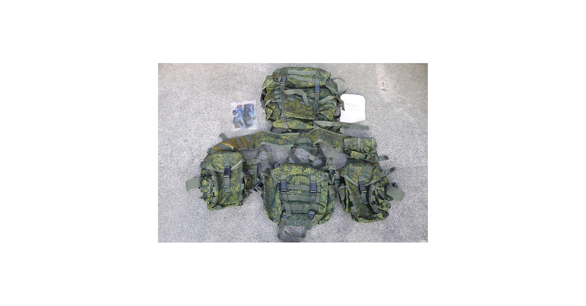 Amazon | 現代ロシア軍6sh112ベストフルセット 軽機関銃タイプ