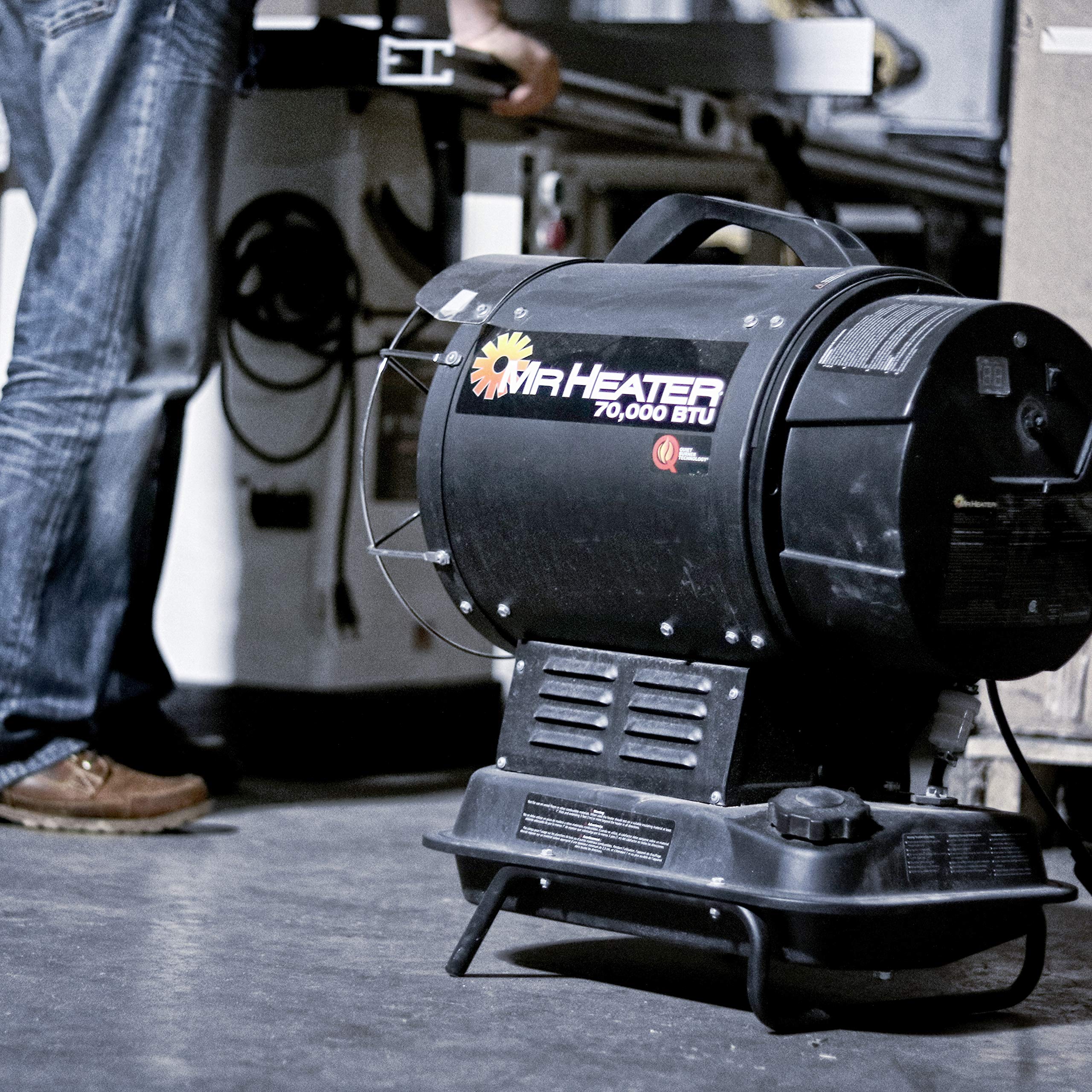 Amazon.com: Mr. Heater MH70KFR 70K BTU Kerosene Radiant Heater, Multi :  Home u0026 Kitchen