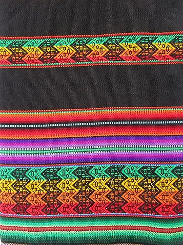 Miniatura 2 de Funda de cojín decorativa de tela Inka para sofá, 18 x 18 pulgadas, diseño peruano (morado Jauja)