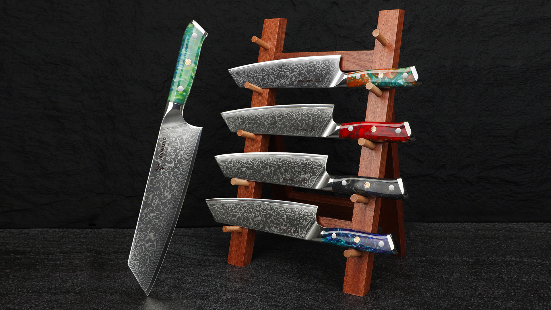 Amazon.com: SANMUZUO 8.5 inch Kiritsuke Kitchen Chef Knife - 67